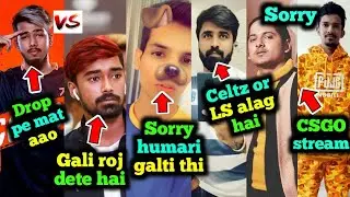 Scout abused Neyoo Ultron Celtz | Ghatak reacts on Scout vs Celtz | Novaking apologise to Scout Mavi