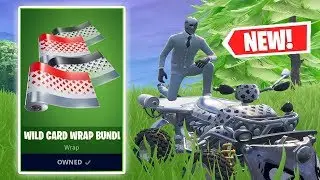 NEW WILDCARD WRAP GAMEPLAY IN FORTNITE BATTLE ROYALE!