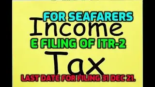 How to file ITR 2 Offline for AY 2021-22.| Offline ITR 2 filing | How to file Income Tax Return