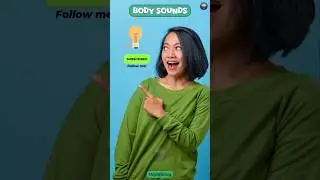 Body Sounds| English spoken | English Speaking Practice| short video  #shorts #english #viralshorts