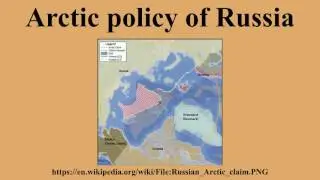 Arctic policy of Russia