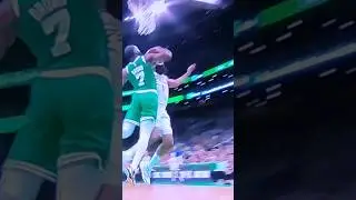Is Jaylen Brown from the Celtics injured? #nba #basketball #playoffs #hoops #nbahighlights #celtics
