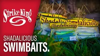 SHADALICIOUS SWIMBAITS 3.5, 4.5 and 5.5inch