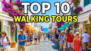 Experience the 10 Most BREATHTAKING Walking Tours in 4K