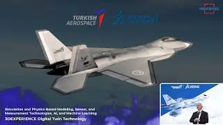 TAI & Dassault Syst&egrave;mes has Working with Digital Twin Technology for Design & Production of the TF-X