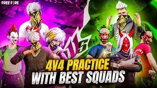 MY SQUADS VS WORLD'S BEST TEAMS 🔥IFG IS LIVE 🥵 GRINDING UNTIL#1 😬  #freefirelive