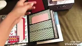 Travel theme/ Scrapbook/ Desk album /3d albums