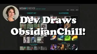 DCUO Dev Draws ObsidianChill!