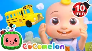 Wheels On The Bus Playtime! 🚌 CoComelon Toy Play Learning | Nursery Rhymes for Babies