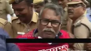 Holy thread pig and thanthai periyar dravidar kazhagam protest against Brahmins