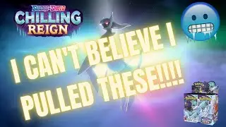 I CAN'T BELIEVE THIS PULL RATE! - Pokemon Chilling Reign Booster Box pull!