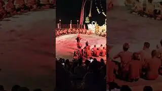 Kecak Dance in Bali 🕺🔥 | Traditional Balinese Fire Dance #shorts