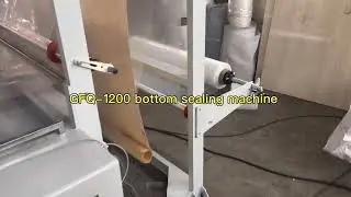 Vivi GFQ-1200 bottom sealing bag making making machine ,WhatsApp +86-15988795434