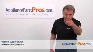 How To: Bosch/Thermador/Gaggenau Water Inlet Valve 00637572