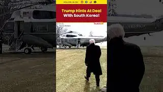 Trump Says &ldquo;We&rsquo;ll Work It Out With South Korea&rdquo; After Tariff Threat! #trump #tariffs