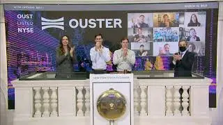 Ouster Inc. (NYSE: OUST) Rings The Opening Bell&reg;