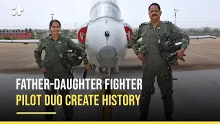 IAF Ananya Sharma And Her Father Sanjay Sharma First Fighter Pilot Duo Creates History
