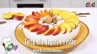 Torta fredda allo Yogurt e Pesche | RicetteDalMondo.it