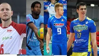 Volleyball world top players in volleyball history|ivan zytsev |bartouz kurek |leon |Dimitry musersk