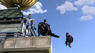 JUSTICE LEAGUE Battle for Metropolis Six Flags over Texas 2015