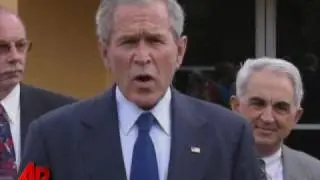 Bush: Financial Rescue Plan Will Take Time