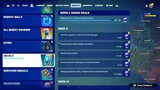 Fortnite | *NEW* WEEK 9 Quest List & Quest Locations 🧭🗺️📜⛽