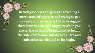 How to deal with your angry Ex. #tarot #tarotreading #getyourexback