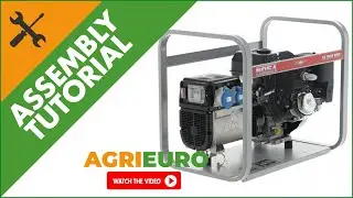 MOSA GE 7000 BBM Single-phase Generator 5.0 KW - Italian Alternator - Assembly tutorial