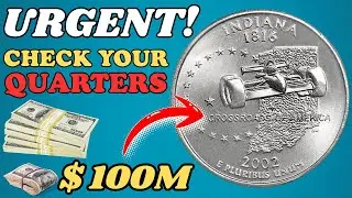 URGENT: Check Your State Quarters NOW - 6 Coins That Can Make You a MILLIONAIRE!