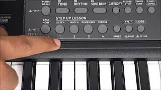 how to register any tone in registration banks of Casio CTX 870 IN