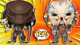&iexcl;Colecci&oacute;n FUNKO POP de DEPREDADOR! Predator CITY HUNTER y ELDER GREYBACK