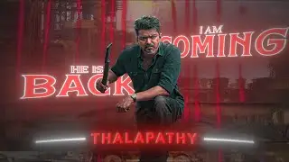 I AM COMING 🗿🐐- he is back | Vijay Thalapathy | Nikit Ae | 4K 30FPS | Funk Criminal Slowed