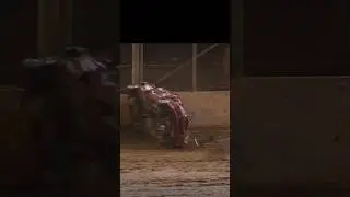 Australian street stocks title. winner gets wrecked