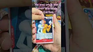 Alternate Art Leader card from One Piece Wings of Captain OP-06! Gecko Moria #shorts #onepiece