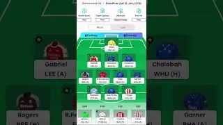 ⚽️FPL GAMEWEEK 24 TEAM!