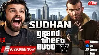 🔴WHAT HAPPENED IN NIKO'S LIFE | GTA IV | S U D H A N |#gtaiv #rockstar #live #tamilgaming
