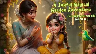 🌸 A Joyful Magical Garden Adventure: Care and Responsibility 🌱 Full Story  #moralstories #kidsstory