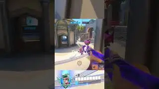 Turning a 2v4 into a W! 😎 Saved the Round! #shorts #overwatch #mercy #overwatch2