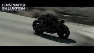 Moto-Terminator Scene - Terminator Salvation (2009) 4K