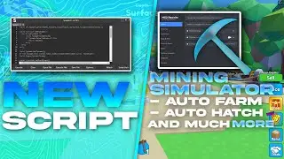 ROBLOX Mining Simulator 2 Hack Script GUI  W/ Auto Farm, Dupe Pets And Much More! *Pastebin 2022*