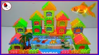 DIY Mini Building Block House {#24} How to Make Mini Building Block Fish House ? /See More Videos.