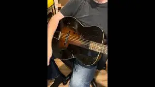 1930's P'Mico Nobility Archtop Guitar Demo #music #archtop