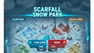 SNOW PARK MAP 4VS4 28 KILL 😲🔥💀