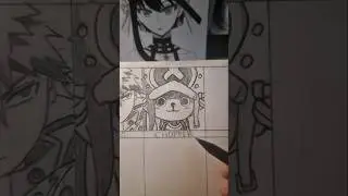Рисунок Чоппера из One Piece (простой) #короткие #чопер #onepiece