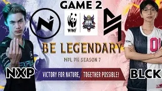 NXP SOLID VS BLACKLIST INTERNATIONAL GAME 2 - MPLPH SEASON 7 | WEEK 3 DAY 3
