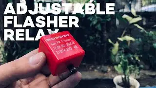 FULLY ADJUSTABLE FLASHER RELAY FOR HAZARD LIGHTS!