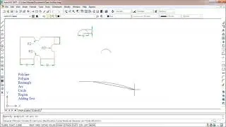 AutoCAD Tutorial Part 3 Draw Toolbar