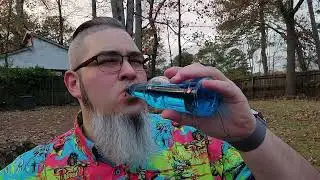 Fizzy Vimto - Blue Raspberry Soda Review (Saudi Arabia)