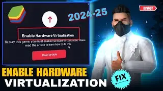 How To Enable Virtualization On Any Pc - Laptop Window 10 ,11  Get High FPS on Low end PC LAPTOP ✅🔥