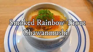 Chawanmushi w Smoked Rainbow Trout | Fishwife Premium Tinned Seafood | Egg | Custard